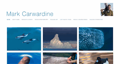 Desktop Screenshot of markcarwardine.com